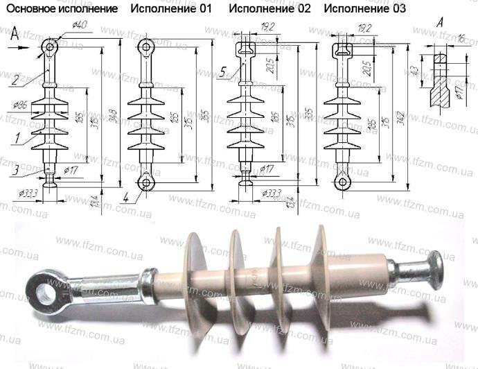 Изолятор ЛК 70-10-А4Ц