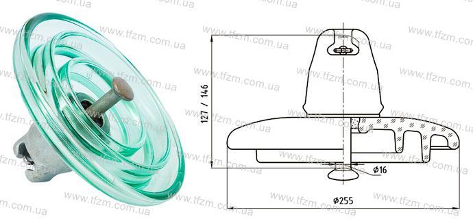 Изолятор ПС-120Б (ПС120Б)