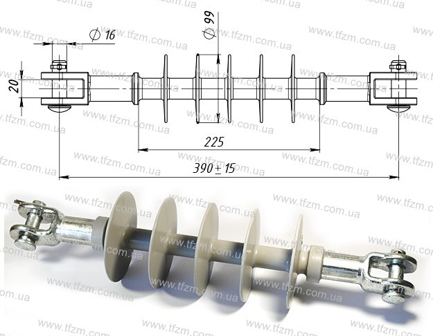 Изолятор PSI 15 CC (PSI15CC)