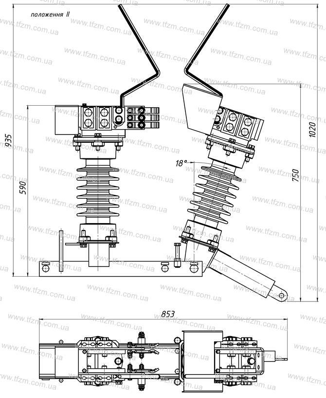 Разъединитель РКС-3.3/3000 У1